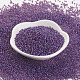TOHO日本のシードビーズ  ラウンド  11/0  （928)つの内側の色ab rosaline /不透明な紫色の裏地  2x1.5mm  穴：0.5mm  約42000個/ポンド SEED-K008-2mm-928-1