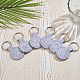 30 porte-clés en polyester&nbsp;KEYC-SP0001-61A-6