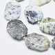 Blanc naturel opale africain perles brins G-G745-08-3