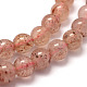 Natural Strawberry Quartz Beads Strands G-F364-07-6mm-3