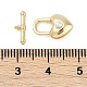 Латуни Переключить застежками KK-K391-08G-4
