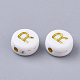 Plating Acrylic Beads X-PACR-R242-01R-2