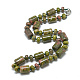 Collane di perline di Unakite naturali NJEW-S392-01-1