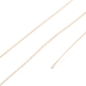 ラウンドワックスポリエステル糸ストリング  マイクロマクラメコード  ツイストコード  革縫い用  モカシン  0.55mm  約131.23ヤード（120m）/ロール YC-D004-02C-005-3