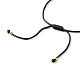 Adjustable Nylon Thread Cord Bracelets BJEW-JB06346-5