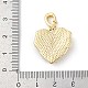 Подвески из латуни с эмалью и микропаве из циркония KK-U043-11G-01-3