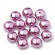 Eco-Friendly Plastic Imitation Pearl Beads MACR-S284-01E-14-2