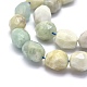 Chapelets de perles en aigue-marine naturelle G-O170-25B-3