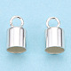 925 Sterling Silver Cord Ends STER-T002-221S-3
