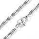 304 Stainless Steel Curb Chain Necklaces NJEW-G283-03-3