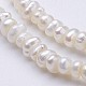 Natural Cultured Freshwater Pearl Beads Strands PEAR-F004-66-3