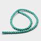Synthetic Howlite Bead Strand G-P228-04-6mm-3