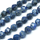 Facettes brins de perles de pierres précieuses naturelles de lapis lazuli G-J331-26-6mm-2