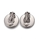 304 Stainless Steel Clip-on Earring Setting STAS-P249-23D-P-2