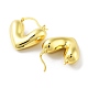 Real 18K Gold Plated Brass Hoop Earrings KK-R150-01C-2