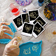 OLYCRAFT 9pcs 1.6x1.6 Inch Praying Hands Metal Stickers Christianity Self Adhesive Gold Stickers Praying Theme Metal Gold Stickers for Scrapbooks DIY Resin Crafts Phone Water Bottle Decor DIY-WH0450-091-4