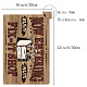 CREATCABIN Metal Tin Sign Now Entering Rusty Nuts Fix-It Shop Signs Vintage Iron Sign Painting Poster Plaque Retro Mural Hanging Wall Art Decoration for Home Garage Restaurant Bars Cafes Pubs 8x12Inch AJEW-WH0157-711-2