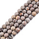 Chapelets de perles maifanite/maifan naturel pierre  G-R345-8mm-40-1