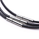 Rindslederband Halskette Herstellung MAK-G003-04B-2