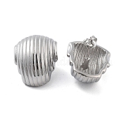 Серьги-гвоздики из нержавеющей стали 304 EJEW-P258-28P