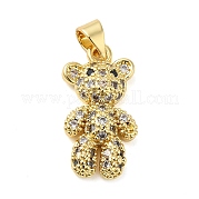 Реечное покрытие латунь с подвесками из кубического циркония KK-Q784-12G