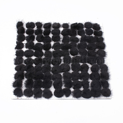 Set Of 80pcs Bulk Buy, Mink Hair Fur Pom Pom Ball, Craft, Sewing