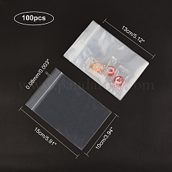 Пластиковые сумки на молнии&nbsp;OPP-WH0005-11A-10x15cm