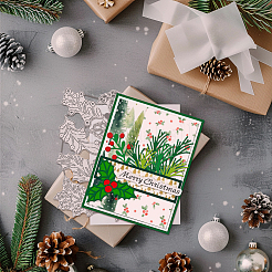 Weihnachtsthema Kohlenstoffstahl Stanzformen Schablonen&nbsp;DIY-WH0309-2532