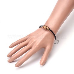 Bracciali cordone in pelle di vacchetta&nbsp;BJEW-JB04123
