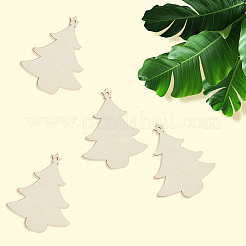 24 шт. подвески из необработанного дерева и пеньковая веревка&nbsp;FIND-WH20020-26B