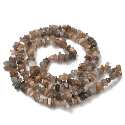 Нити натуральных бусин из нескольких лунных камней&nbsp;G-B160-A04-01