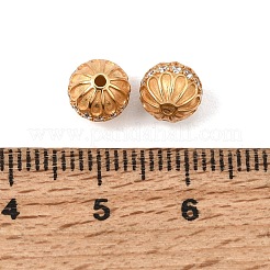 925 micro pavè di perline in argento sterling con zirconi trasparenti&nbsp;SE-CBAF1B2-03G