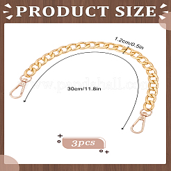 3шт алюминиевые ремни для сумки с цепочкой&nbsp;FIND-LP0004-38