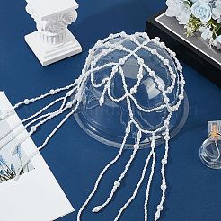 1 шт. пластиковые бусины для волос&nbsp;OHAR-GF0001-52B