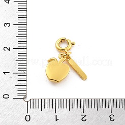 Латунная подвеска с фруктами&nbsp;LS-HJEW-P020-01I-G