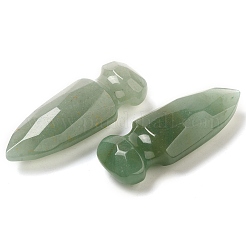 Натуральный зеленый авантюрин резной меч модель орнамент&nbsp;DJEW-C019-02F