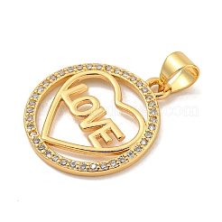 Стойки обшивки латунь микро проложить Циркон подвеску&nbsp;KK-B091-50D-G