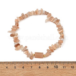 Bracelets extensibles en perles de pierres naturelles mélangées pour femmes&nbsp;BJEW-JB14363