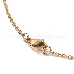 Ожерелья с подвеской-пулей из окрашенного натурального кварца&nbsp;NJEW-JN04536