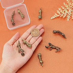 Подвески из сплава в тибетском стиле TIBEP-FH0001-18