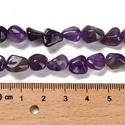 Natürlichen Amethyst Perlen Stränge&nbsp;X-G-P497-01E-45