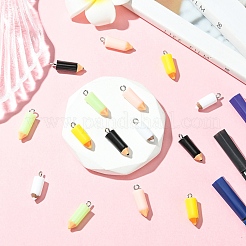 15шт 5 цвета подвески из смолы&nbsp;RESI-YW0004-88