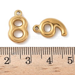 10 Stück 10 Stile 304 Edelstahlanhänger&nbsp;STAS-K312-01G
