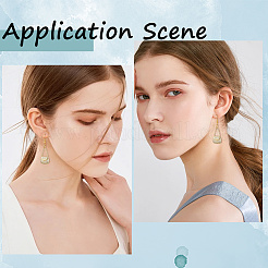 6шт латунные подвески с микропаве и кубическим цирконием&nbsp;KK-BBC0019-72