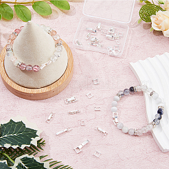 20 шт. 4 стиля экологически чистых латунных застежек для часового ремешка KK-FH0007-26