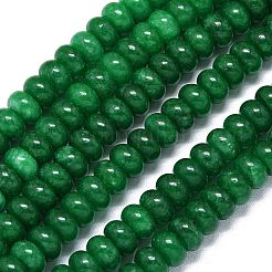 Натуральный Malaysia нефритовые бусы пряди&nbsp;G-B165-G01-6x10mm-11