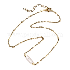Säulenanhänger aus natürlicher barocker Keshi-Perle&nbsp;NJEW-JN06338-01