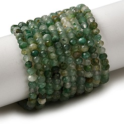 Природные африканские нефритовые бусы пряди&nbsp;G-L653-A01-4x3mm-02