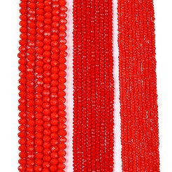 Непрозрачный сплошной цвет имитация нефрита стеклянные бусины пряди&nbsp;LS-EGLA-A044-P6mm-D22