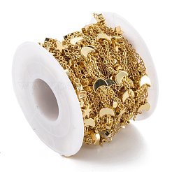 Chaîne de perles en laiton à la main&nbsp;CHC-M021-22G
